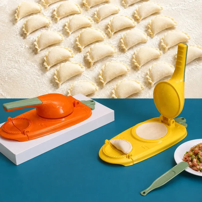 2-in-1 Dumpling Making Machine Manual Dough Press - Image 1