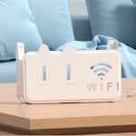 No-Drill Multi-Device Holder – Adhesive Shelf for WiFi Router, Modem & Multi-Device - Image 3