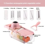 9 in 1 Vegetable Cutter – Multifunctional Slicer, Shredder & Grater - Image 9