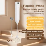 Wireless Electric Milk Frother 5 Speed – Type-C Rechargeable Milk Foamer - Image 7