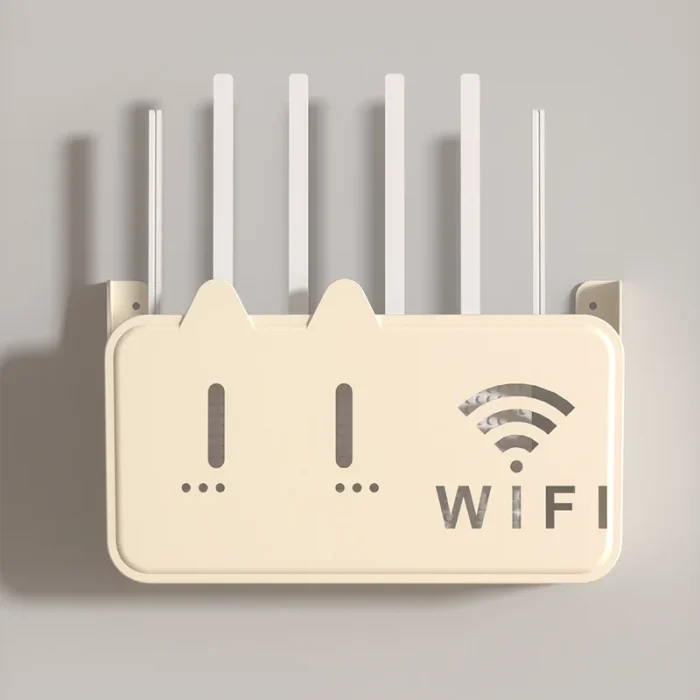 No-Drill Multi-Device Holder – Adhesive Shelf for WiFi Router, Modem & Multi-Device - Image 7