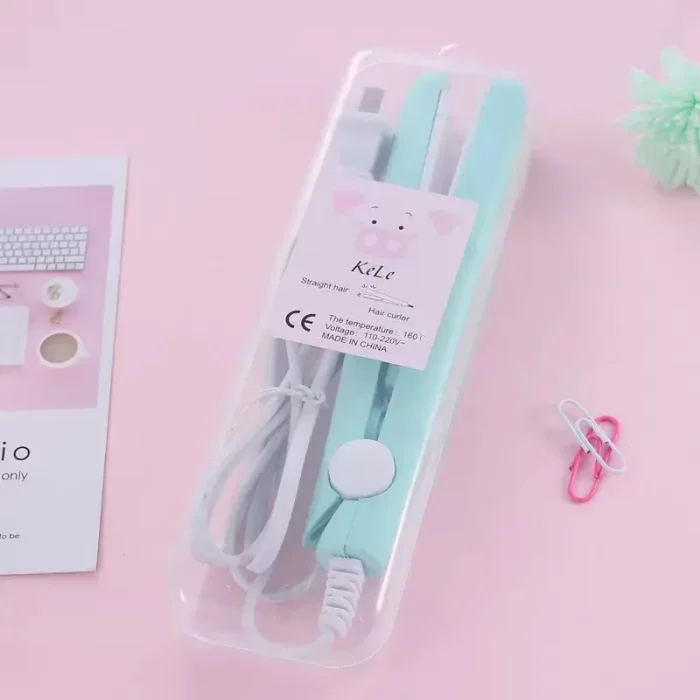 Portable Mini Hair Straightener & Curler - Image 9