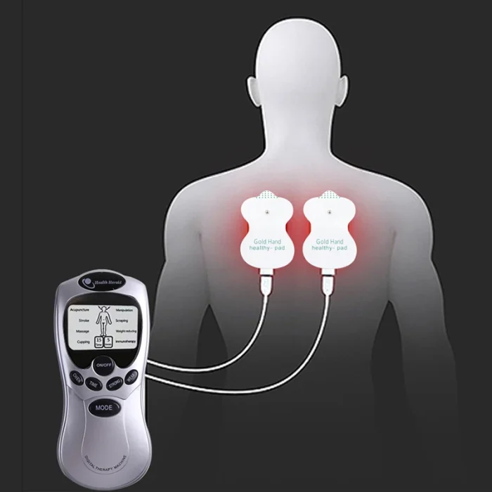 Electric TENS EMS Muscle Massager – 8 Modes Digital Therapy Massager - Image 1