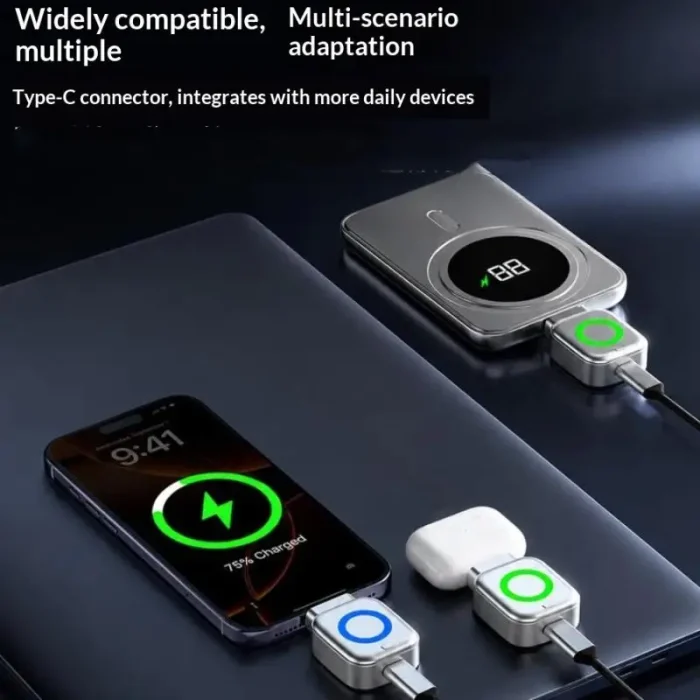 ~USB C Phone Fully Charged Intelligent Separator Type-C 140W Fast Charging Adapter Full Charge Auto Power Cut Off Charger - Image 6