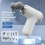 3 Fascia Guns 9 Replaceable Body Massagers Deep Beating Muscle Relaxation Shoulder Waist Back Massager neck massager massage gun