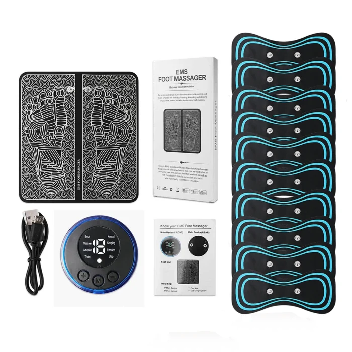 Electric Foot Massager Pad EMS Muscle Stimulator - Image 9