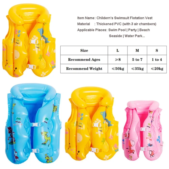 Children's Swimming Flotation Vest - Image 6