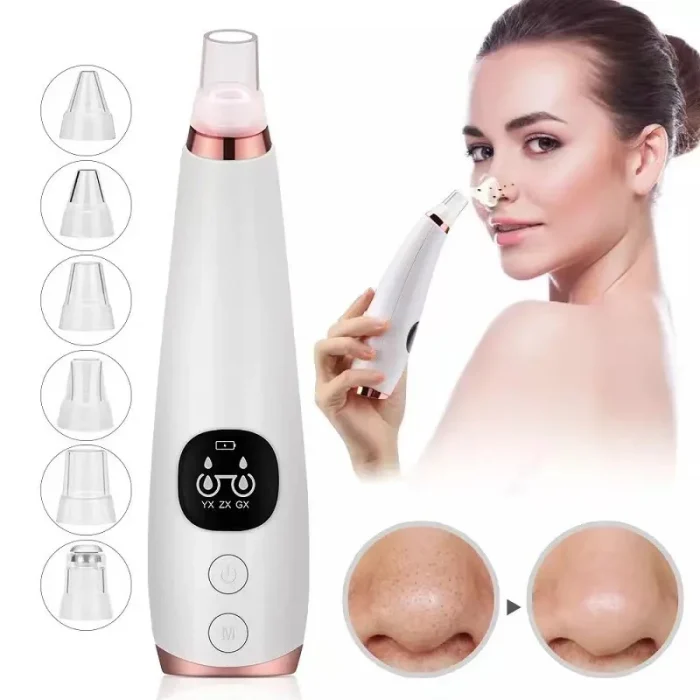Electric blackhead remover, pore cleaner, acne remover, oil remover, facial beauty instrument, blackhead remover - Image 2