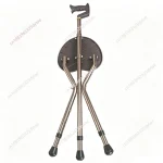 Cane folding with stool portable elderly non-slip cane walker chair travel assistance - Image 3