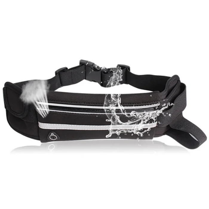 Waterproof Running Waist Bag Canvas Sports Jogging Portable Outdoor Phone Holder Belt Bag Women Men Fitness Sport Accessories - Image 6