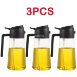 2 In1 Oil Spray Bottle Plastic Kitchen Barbecue Cooking Olive Oil Dispenser Oil Jar Baking Vinegar Soy Sauce Spray Container - Image 23