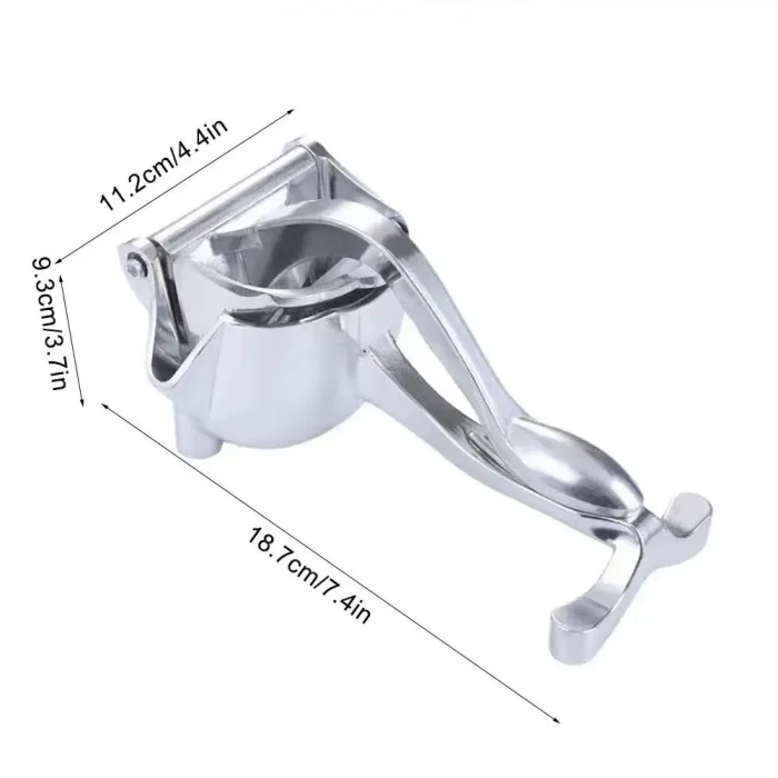 Manual Juicer, Fruit Juice Squeezer, Detachable Heavy Duty Easy Manual Citrus Squeezer Press Juicer Extractor Tool, Aluminum - Image 6