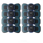 EMS Pulse Neck Massager Sticker Tens Cervical Massageador Back Masajeador Patch Muscle Stimulator Pain Relief Gel Pads Stretcher - Image 8
