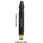High-Pressure Spray Nozzle with Clip-On Attachment – Car Wash & Garden Hose Nozzle - Image 2