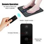Electric Foot Massager Pad EMS Muscle Stimulator - Image 2