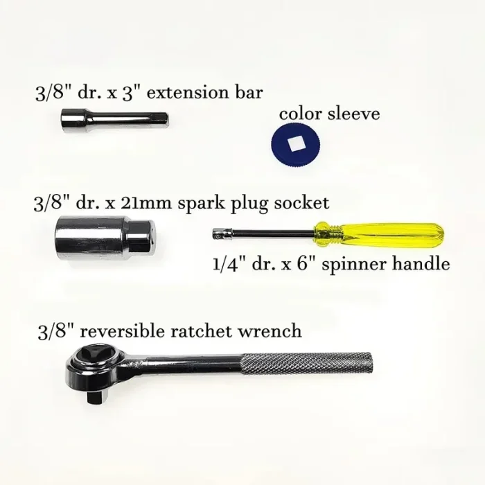 40-Piece Auto Disassembly Socket Wrench Set – Automotive Repair Tool Kit - Image 6