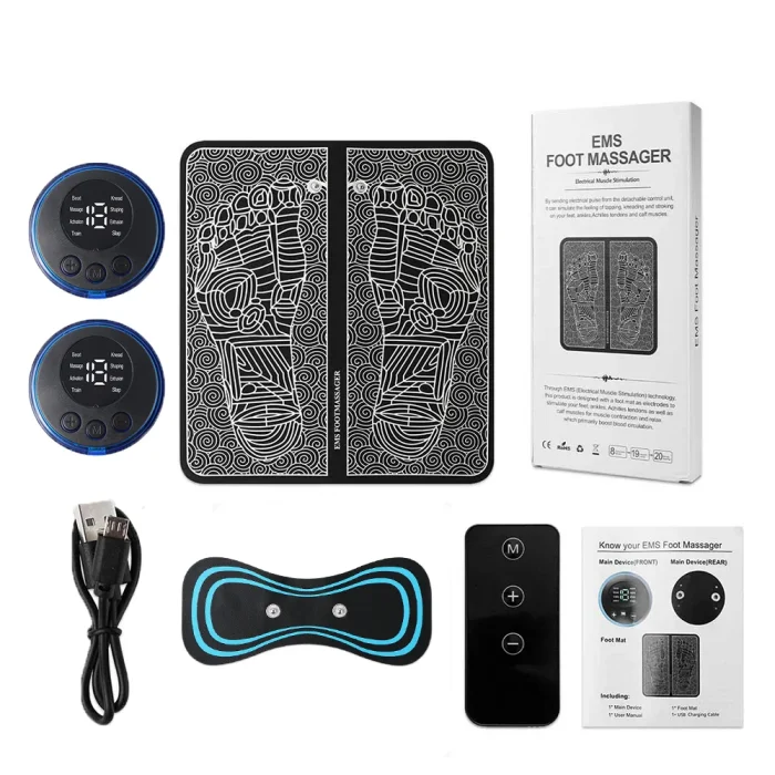 Electric Foot Massager Pad EMS Muscle Stimulator - Image 10