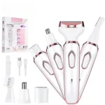 4 in 1 Electric Lady Shaver Body Hair Removal Epilator Painless Cordless Trimmer Razor Gifts for Women Home Appliances - Image 2