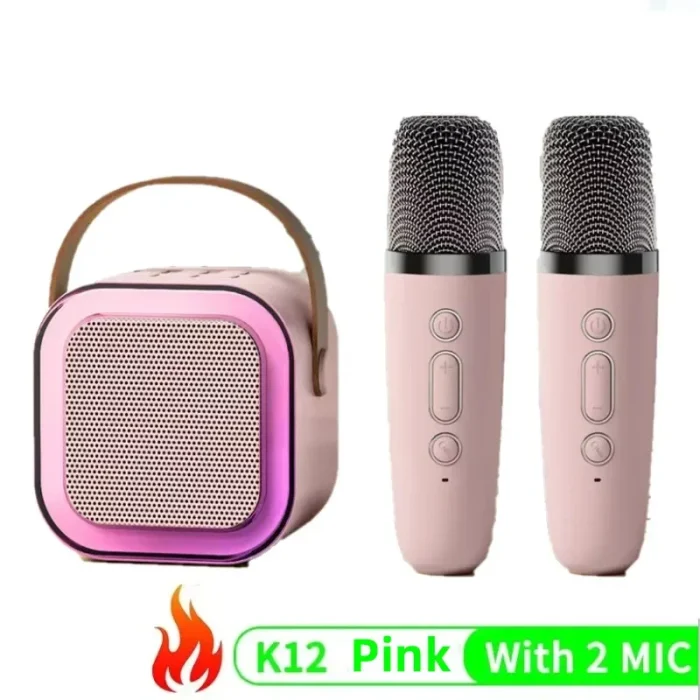 K12 Bluetooth Karaoke Machine – Portable 5W Speaker with Wireless Microphone & RGB Light - Image 12