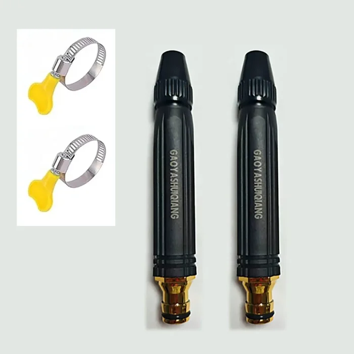 High-Pressure Spray Nozzle with Clip-On Attachment – Car Wash & Garden Hose Nozzle - Image 7