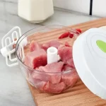 Kitchen Manual Meat Mincer Food Mincer Mince Meats Blender Mince Meats Fruit Vegetables Nuts Mince Household Accessories Tools - Image 6
