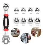 8 Holes Socket Wrench – 8-19mm Multifunctional 360° Rotation Wrench - Image 3
