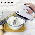 7 Speed Electric Egg Beater – Handheld Cake, Cream & Dough Mixer