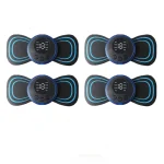 EMS Pulse Neck Massager Sticker Tens Cervical Massageador Back Masajeador Patch Muscle Stimulator Pain Relief Gel Pads Stretcher - Image 10