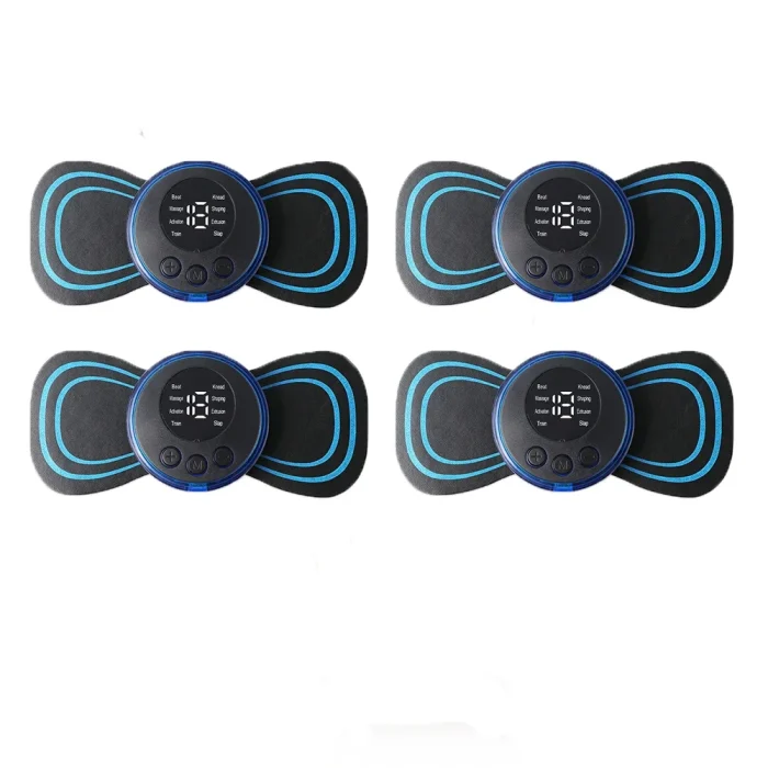 EMS Pulse Neck Massager Sticker Tens Cervical Massageador Back Masajeador Patch Muscle Stimulator Pain Relief Gel Pads Stretcher - Image 10