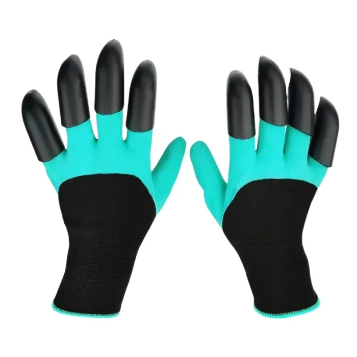 Horticultural Gardening Gloves with Claws Digging Gloves Garden Vegetable Flower Garden Planting Stab Resistant Protective Latex Gloves - Image 7
