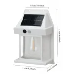 Waterproof Solar Outdoor Wall Light LED Sensor Lamp for Garden Yard Fence House Patio Pathway and Exterior Home Lighting - Image 10
