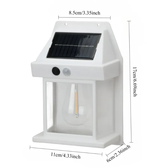 Waterproof Solar Outdoor Wall Light LED Sensor Lamp for Garden Yard Fence House Patio Pathway and Exterior Home Lighting - Image 10
