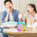 K12 Bluetooth Karaoke Machine – Portable 5W Speaker with Wireless Microphone & RGB Light - Image 4