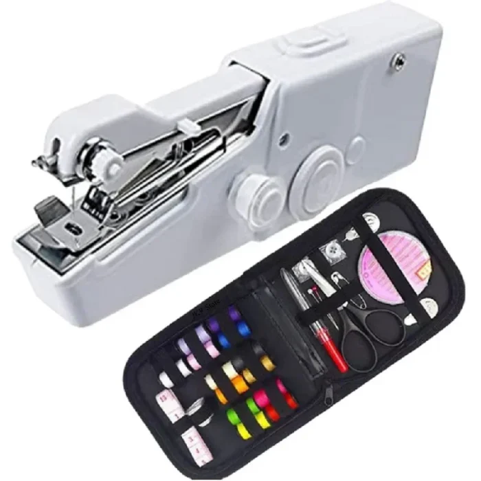 Portable Mini Sewing Machine Handheld Electric Sewing Machine With Bobbin Suitable for Needlework and Manual Work Hand Home DIY - Image 2