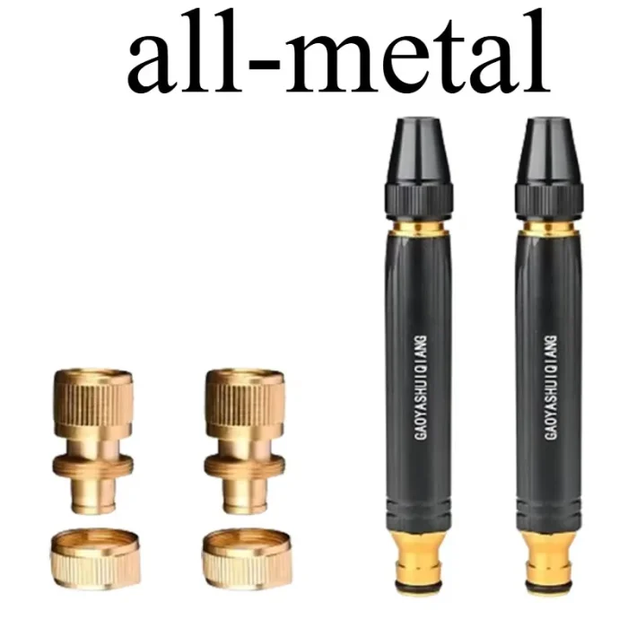 High-Pressure Water Gun Household Car Wash Water Black Car Wash Nozzle Diamond Water Watering Pipe Car Wash Gun - Image 13