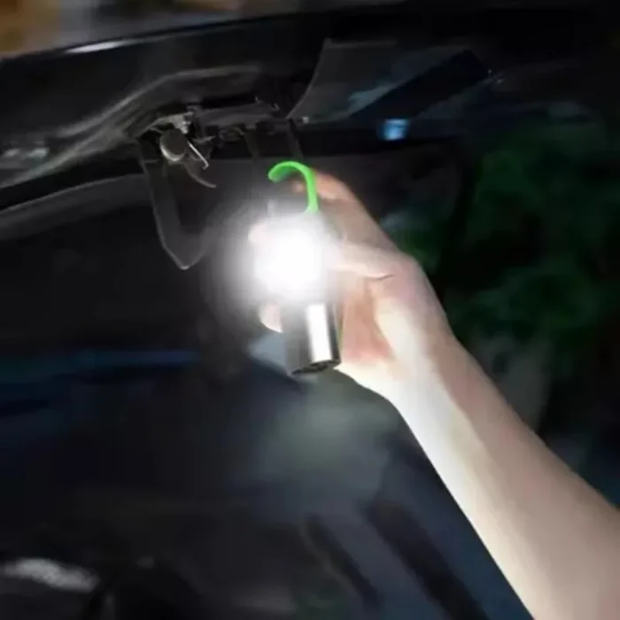 Portable COB Keychain Flashlight – USB Rechargeable Mini LED Work Light - Image 4