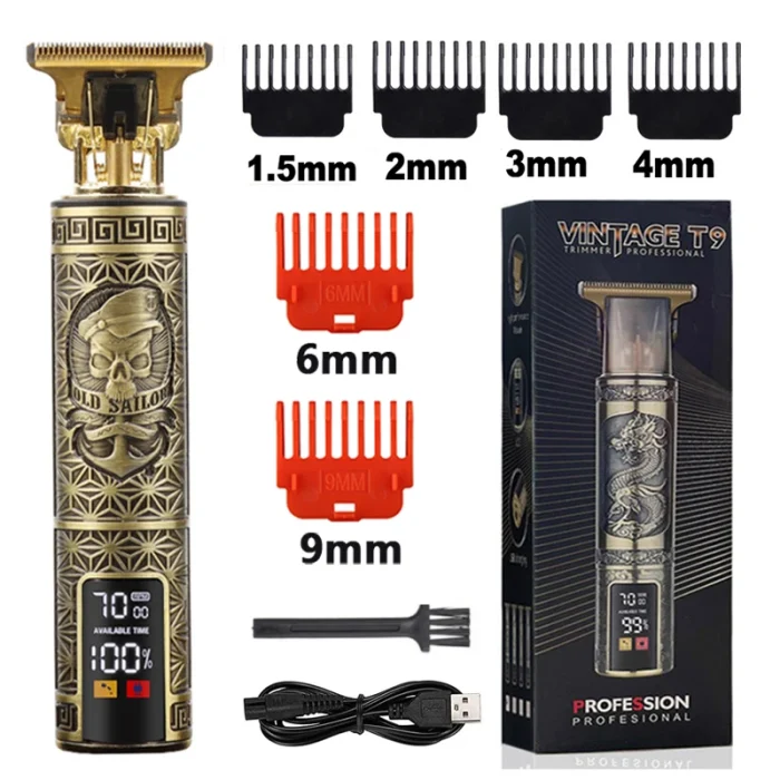All in one Multi-function Electric Shaver Portable Shaving Razor Men Beard Trimmer Machine Razor Hair Trimmer T-blade Clippers - Image 25