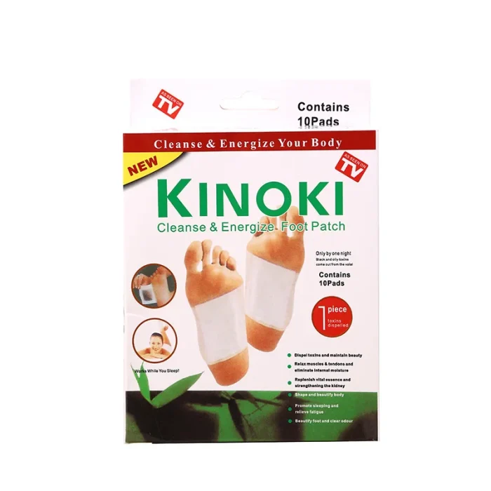 Kinoki Cleansing Detox Foot Herbal Natural Herbal Deep Cleansing Ginger Detoxification Improve Sleep Dehumidification Foot Patch - Image 7