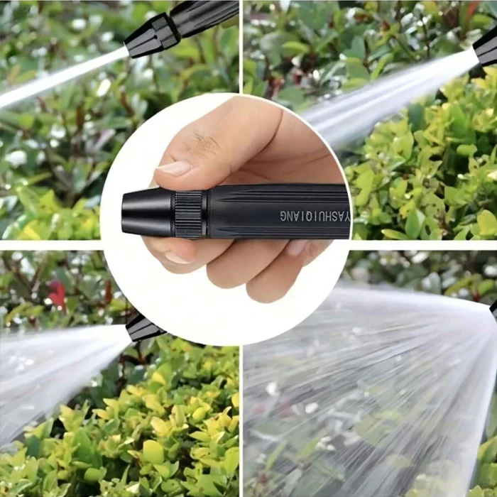 High-Pressure Spray Nozzle with Clip-On Attachment – Car Wash & Garden Hose Nozzle - Image 5