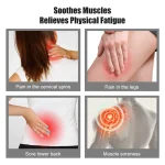 EMS Pulse Neck Massager Sticker Tens Cervical Massageador Back Masajeador Patch Muscle Stimulator Pain Relief Gel Pads Stretcher - Image 2