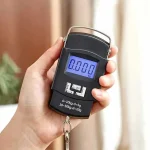 Portable Hanging Luggage Scale 50kg LCD Display Digital Travel Suitcase Baggage Weight Scale with Ruler - Image 5