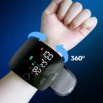 1 Set Blood Pressure Monitor Digital One Button Automatic Wrist Voice Tonometers For Home Use - Image 7