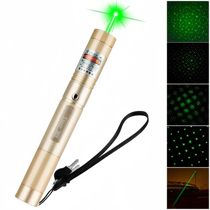 (Do not provide batteries)Cat Keychain Fun Green Light Portable Laser pointer LED Training Torch Pet Cat Tickle Toy Flashlight - Image 10