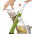 5 in 1 Vegetable Cutter Multifunctional  – Stainless Steel Grater, Slicer, Dicer & Chopper - Image 7