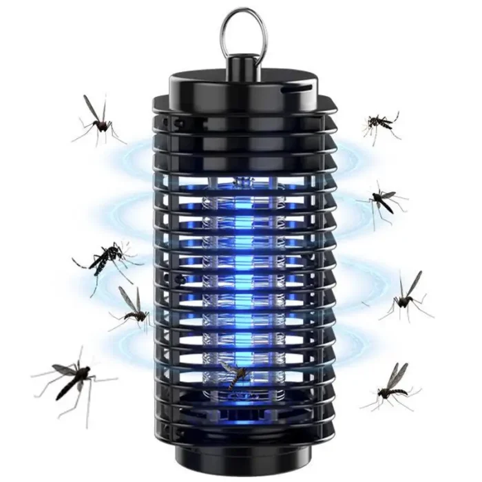 UV Night Light Electric Shock Mosquito Killer Lamp LED Portable Trapping and Insect Killing Lamp Physical Black Fly Traps Office - Image 7