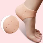 1pair Invisible Height Increase 5CM Silicone Socks Gel Heel Pads Orthopedic Arch Support Heel Cushion Insoles Foot Massage Pad - Image 3
