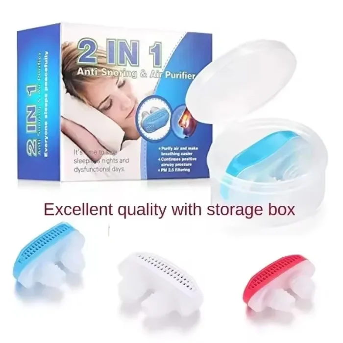 Anti Snoring Nasal Dilator – Silicone Anti Snore Nose Clip - Image 2