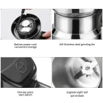 High Power Electric Coffee Grinder Kitchen Cereal Nuts Beans Spices Grains Grinder Machine Multifunctional Home Coffee Grinder - Image 6
