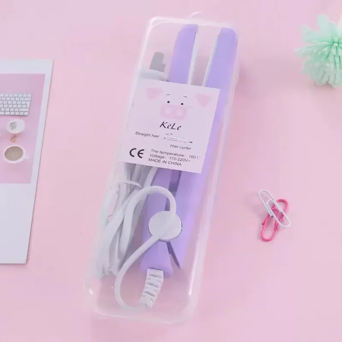 Portable Mini Hair Straightener & Curler - Image 7