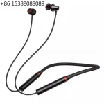Neck mounted bluetooth sports headset